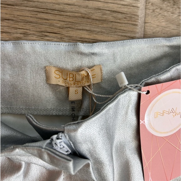 NWT Sublime Collection Silver Pants - Picture 9 of 9